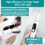 Detergente dentale ad ultrasuoni per cani e gatti con LED - immagine 3