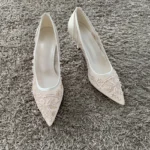 Sandali con tacco alto eleganti da donna per cerimonia