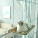 Amaca da finestra per gatti con lettino sospeso - immagine 2