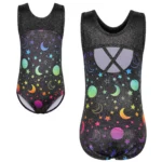 Body da balletto bambina senza maniche con gonnellina