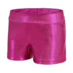 Body ginnastica artistica bambina con pantaloncini e fascia - immagine 5