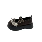 Scarpe Mary Jane donna con plateau e fiocco elegante - immagine 6