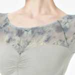 Body da balletto donna manica lunga scollo a barca - immagine 5