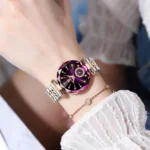 Orologio donna acciaio elegante impermeabile al quarzo - immagine 6