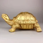 Statua tartaruga in rame per decorazione casa e ufficio