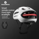 Casco bici con luce posteriore e telecomando ROCKBROS