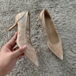 Sandali con tacco alto eleganti da donna per cerimonia - immagine 6