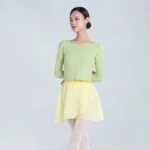 Top da balletto donna manica lunga girocollo - immagine 5