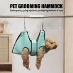 Amaca per toelettatura cani e gatti con supporto unghie