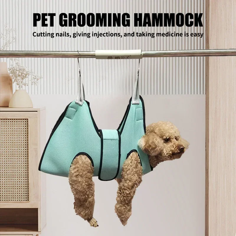 kf-Sdbb71d3001b24fd586ddb6a5eba42987M Amaca per toelettatura cani e gatti con supporto unghie - immagine 1