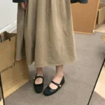 Scarpe basse Mary Jane donna con suola morbida - immagine 3