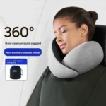 Cuscino da viaggio a U con supporto collo a 360°