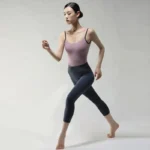 Body danza classica donna con bretelle per yoga e ginnastica - immagine 3
