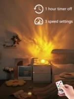 Proiettore luce notturna effetto acqua e cristallo - immagine 5