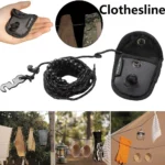 Stendibiancheria portatile 3 metri con perline antivento