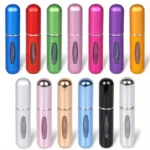 Mini bottiglia profumo portatile in alluminio ricaricabile - immagine 2