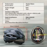 Casco bici MTB leggero con visiera magnetica rimovibile - immagine 5
