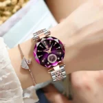 Orologio donna acciaio elegante impermeabile al quarzo - immagine 5