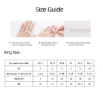 Set 2 anelli cerchio geometrici placcati oro donna - immagine 6