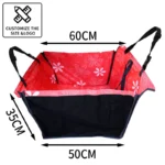 Coprisedile auto per cani e gatti tipo amaca impermeabile - immagine 6