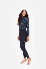 Costume da bagno donna 3 pezzi con maniche lunghe - immagine 5