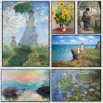 Poster su tela Claude Monet Classic Art per salotto