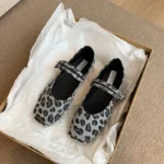 Scarpe Mary Jane donna punta quadrata eleganti con cinturino - immagine 3