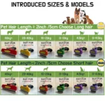 Spazzola massaggiante per cani e gatti per rimozione pelo - immagine 3