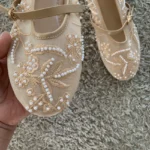 Ballerine Mary Jane donna estive in mesh con fiori - immagine 6