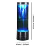 Lampada LED tornado USB multicolore per atmosfera relax - immagine 2