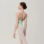 Body danza classica ragazza in cotone elasticizzato - immagine 2