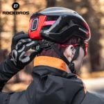 Casco bici leggero ROCKBROS con luce ricaricabile USB-C - immagine 5
