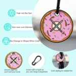 Dispenser portasacchetti igienici per cani con clip luminosa - immagine 4