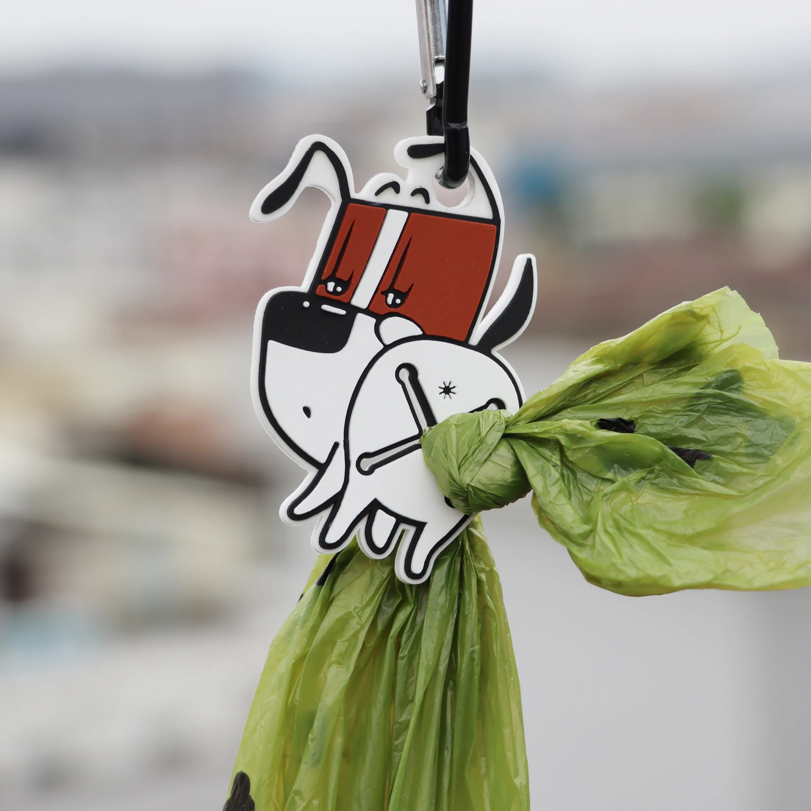 kf-Sf42ffaa04aa342f0a08abd681561e5591 Dispenser portasacchetti igienici per cani con clip luminosa - immagine 1