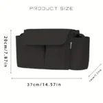 Borsa organizer passeggino grande capacità per neonati - immagine 5