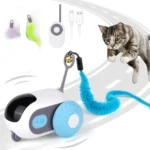 Giocattolo interattivo intelligente per gatti a 2 modalità