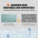 Amaca per toelettatura cani e gatti con supporto unghie - immagine 6