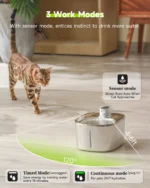 Fontanella automatica per gatti e cani 4L con sensore - immagine 3