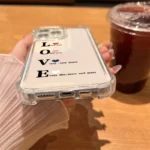 Custodia anticaduta con lettera d'amore per iPhone - immagine 4