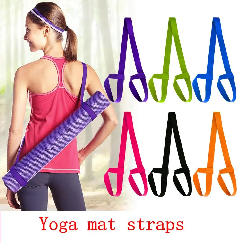 kf-H90368071fbe446ac89c7e00d99f199b1O Tracolla regolabile per tappetino yoga e fitness - immagine 1