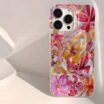 Custodia rosa con cuore e medusa per iPhone varie versioni - immagine 2