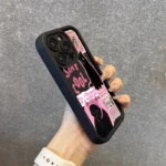 Custodia morbida gatto nero in silicone per iPhone - immagine 3