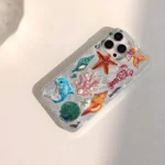 Custodia Poco X7 Pro con stampa oceano antiurto - immagine 4