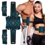 Elettrostimolatore muscolare EMS per addominali e glutei