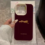 Cover morbida leopardata rosso vino per Samsung Galaxy