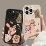 Cover iPhone con piante astratte e fiori - immagine 3