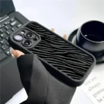 Custodia silicone zebrata per Xiaomi Redmi serie 12/13/Note - immagine 2