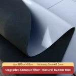 Tappetino yoga in gomma naturale 5mm antiscivolo - immagine 6