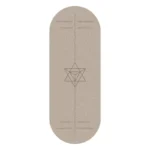 Tappetino yoga in gomma naturale 5mm antiscivolo