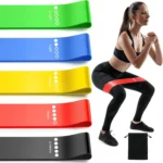 Set fasce di resistenza ad anello in TPE per fitness